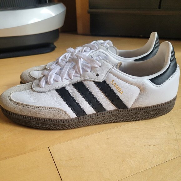 adidas Samba OG White/Black Gum – Men’s US 6 / Women’s 7 – EU 38⅔ - Picture 3 of 5